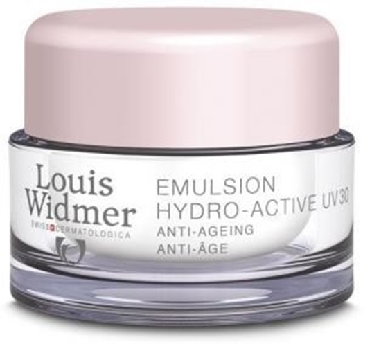 LOUIS WIDMER EMULSION HYDRO ACTIVE UV30 ONGEPARFUMEERD 50 ML